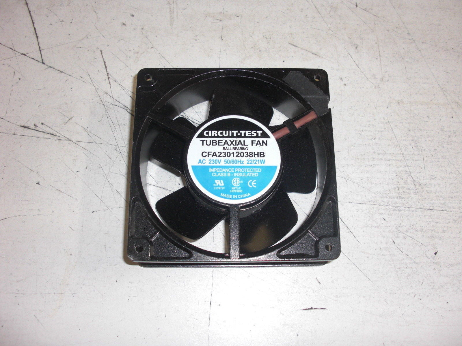 CIRCUIT TEST CFA23012038HB TUBEAXIAL FAN BALL BEARING *NEW NO BOX*