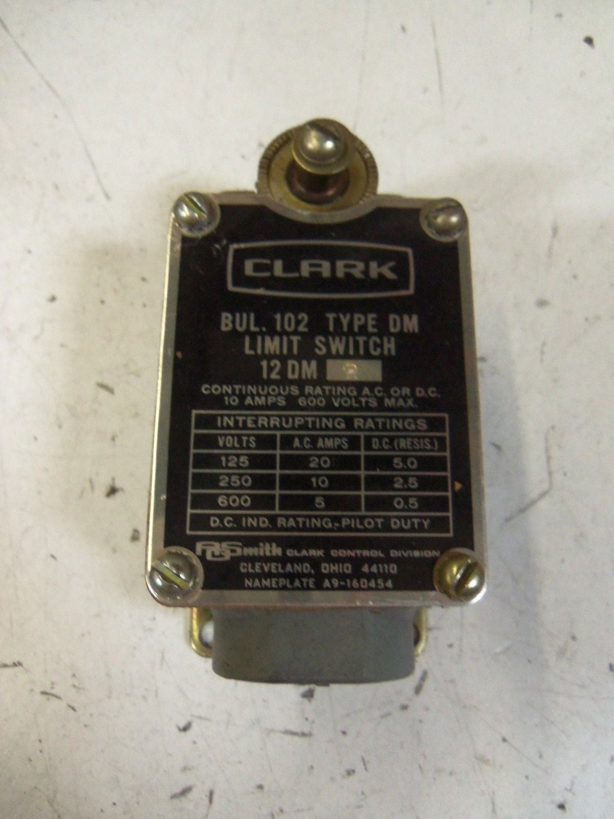 CLARK 12DM-2 *NEW IN BOX*