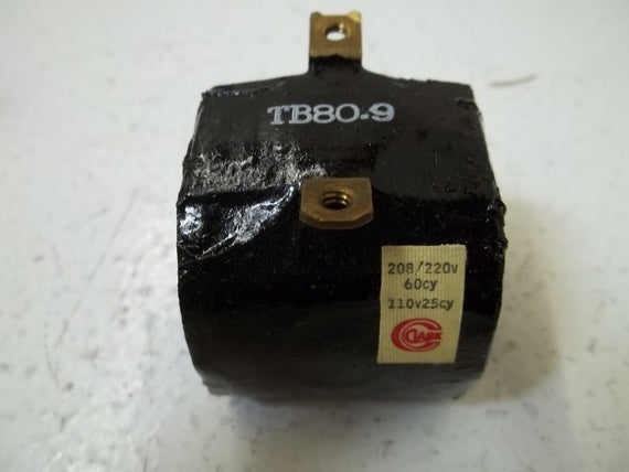 CLARK TB80-9 208/220V COIL *NEW IN BOX*