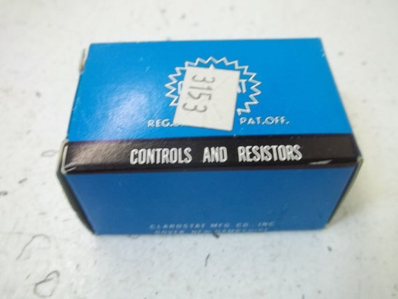 CLAROSTAT 380C3 POTENTIOMETER 500 OHMS *NEW IN BOX*