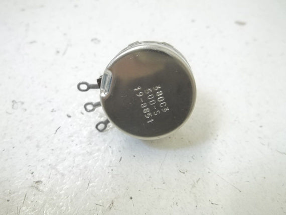 CLAROSTAT 380C3 POTENTIOMETER 500 OHMS *NEW IN BOX*