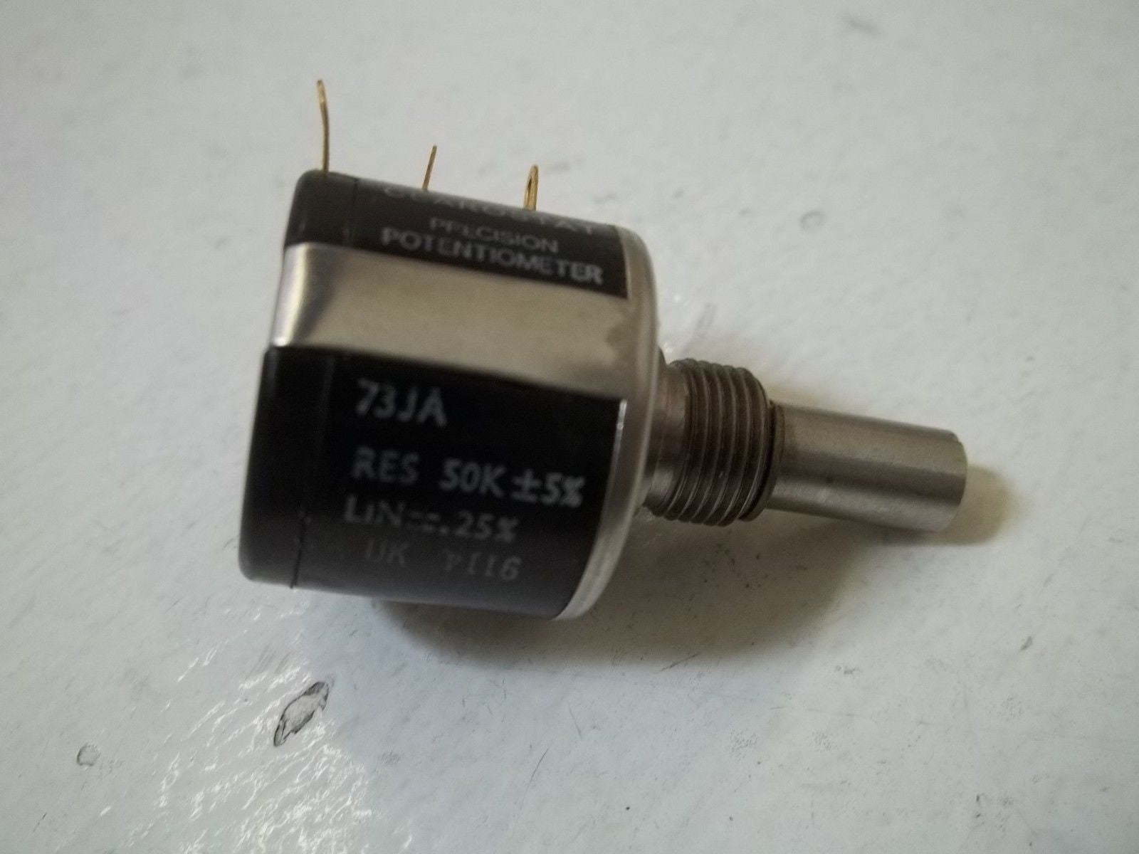 CLAROSTAT 73JA-50K PRECISION POTENTIOMETER 50K OHMS *NEW IN BOX*