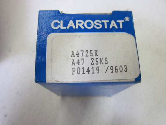 CLAROSTAT A4725K 25KS *NEW IN BOX*