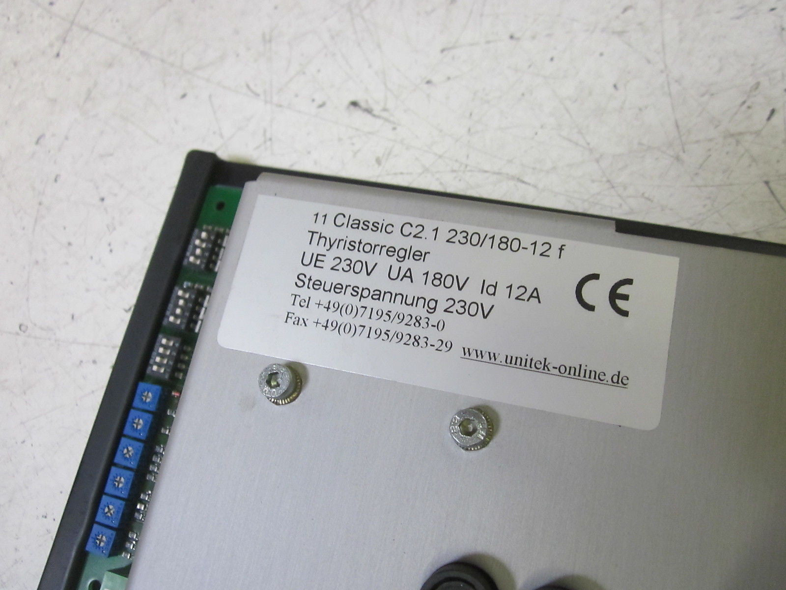 CLASSIC C2.1 230/180-12 F THYRISTOR DRIVE  230V *NEW NO BOX*