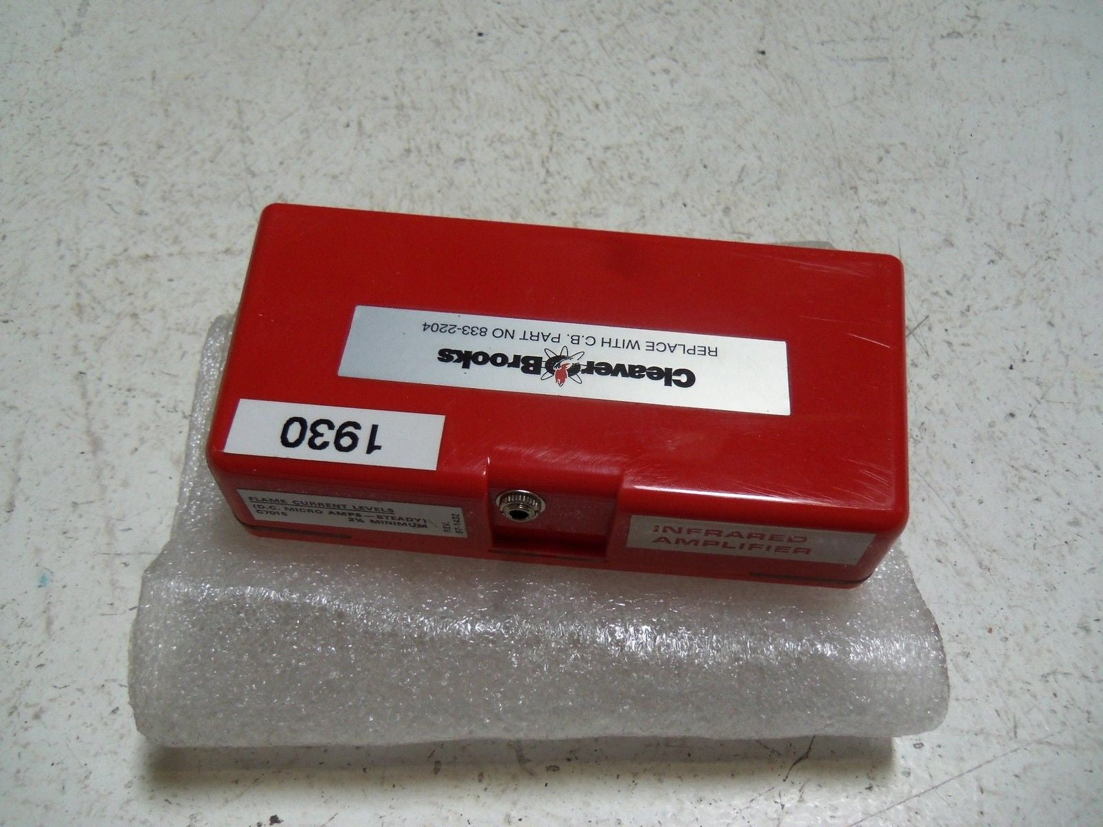 CLEAVER BROOKS R7248A1046 INFRARED AMPLIFIER *USED*