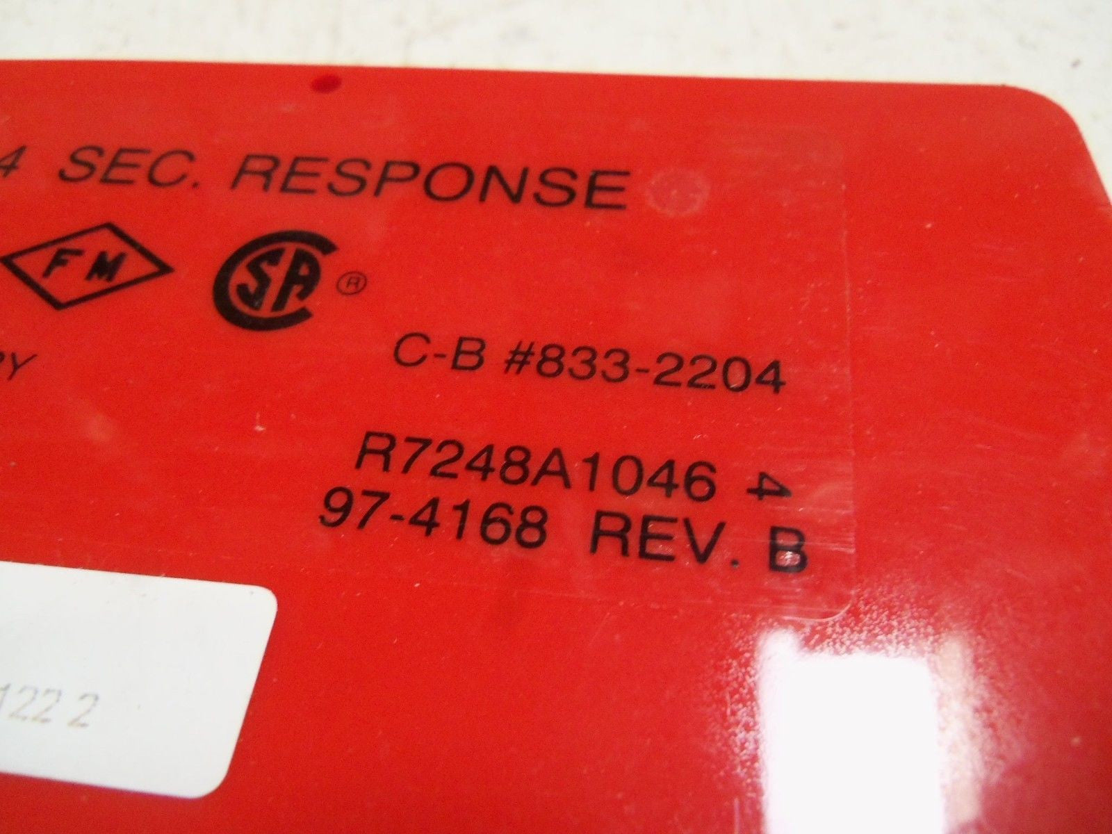 CLEAVER BROOKS R7248A1046 INFRARED AMPLIFIER *USED*