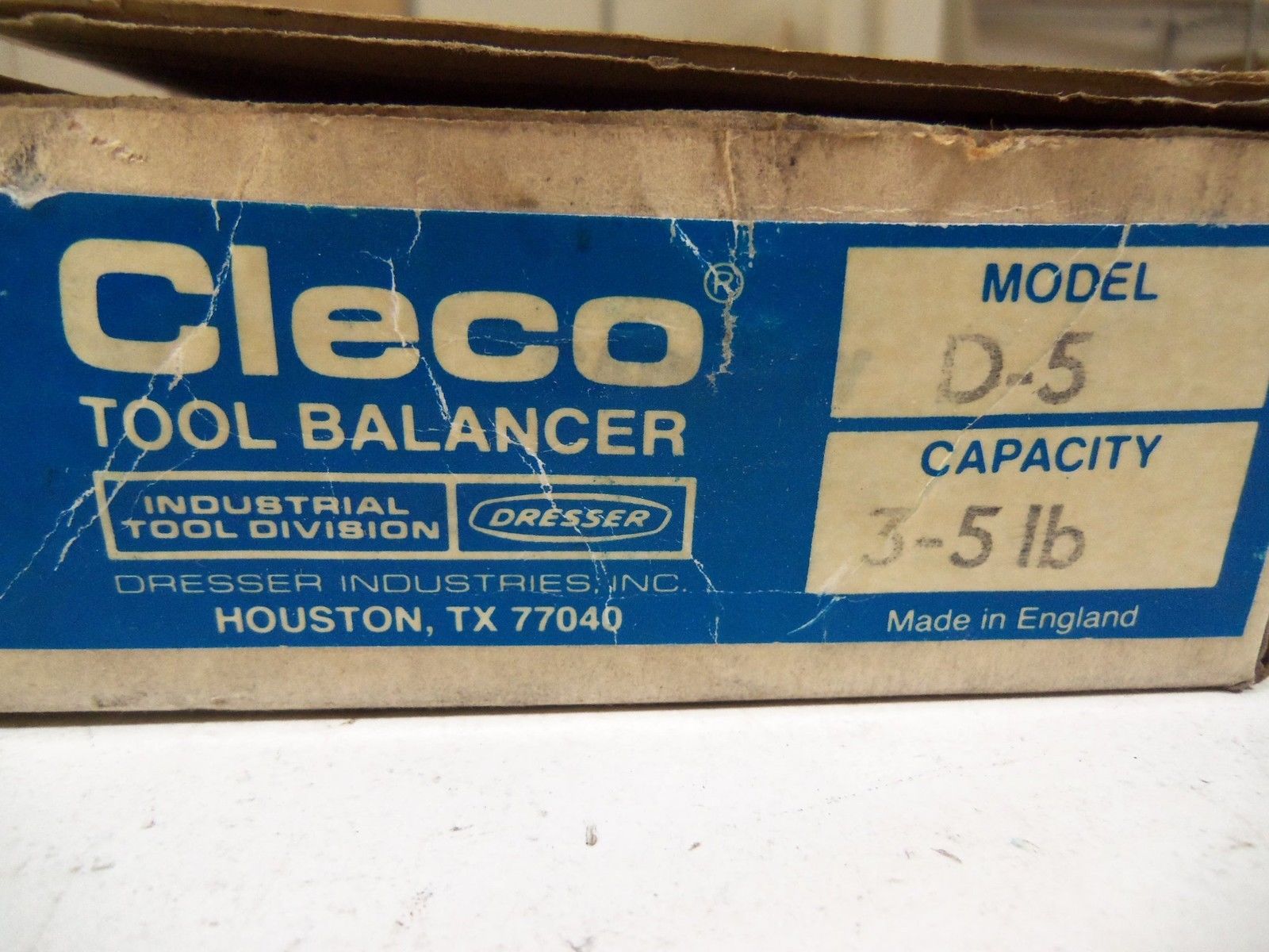 CLECO TOOL BALANCER D5 *NEW IN BOX*