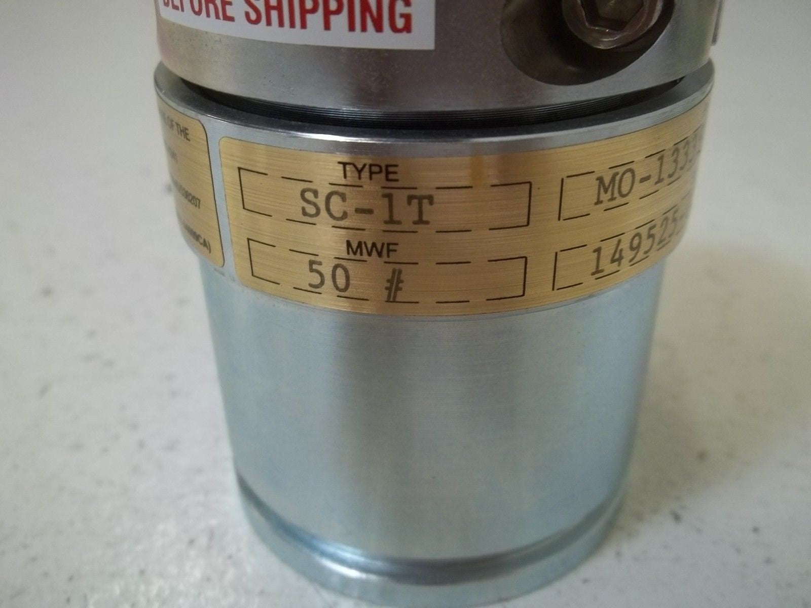 CLEVELAND MOTION CONTROLS MO-13335-10 LOAD CELL *NEW NO BOX*