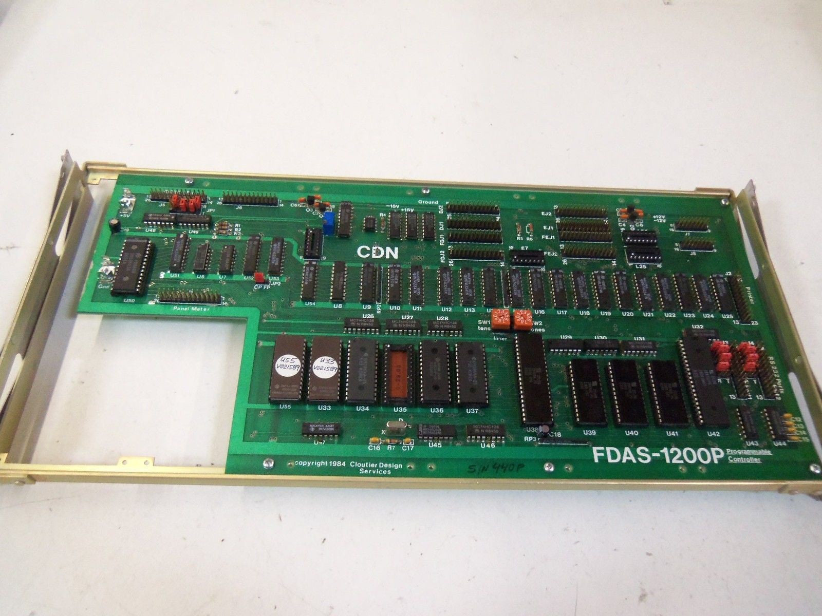 CLOUTIER DESIGN SERVICES FDAS-1200P PROGRAMMABLE CONTROLLER *USED*