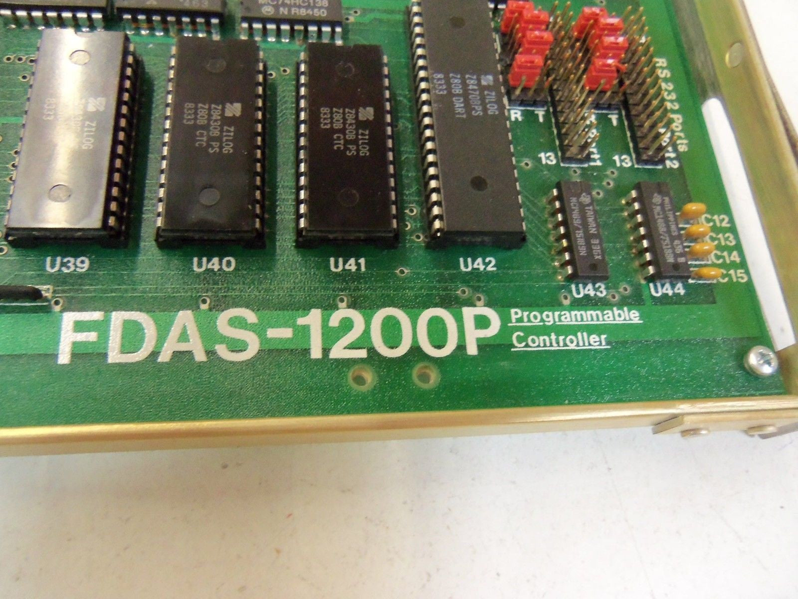 CLOUTIER DESIGN SERVICES FDAS-1200P PROGRAMMABLE CONTROLLER *USED*