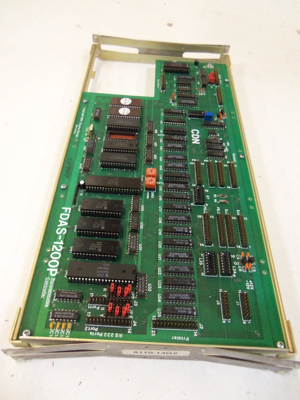 CLOUTIER DESIGN SERVICES FDAS-1200P PROGRAMMABLE CONTROLLER *USED*