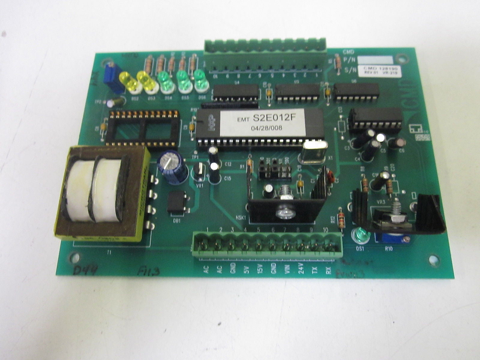 CMD 128190 PC BOARD CONTROL ASSEMBLY *USED*