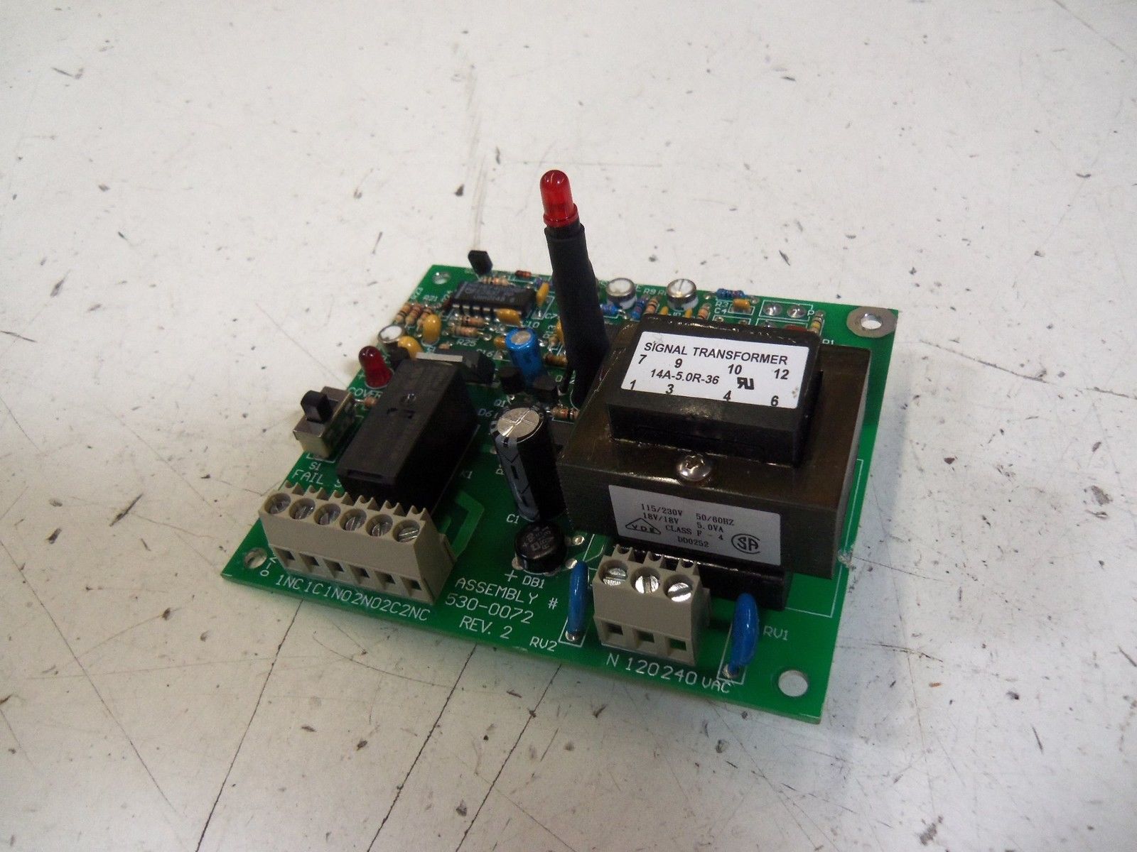 COARSE FINE 530-0072 PC BOARD *USED*