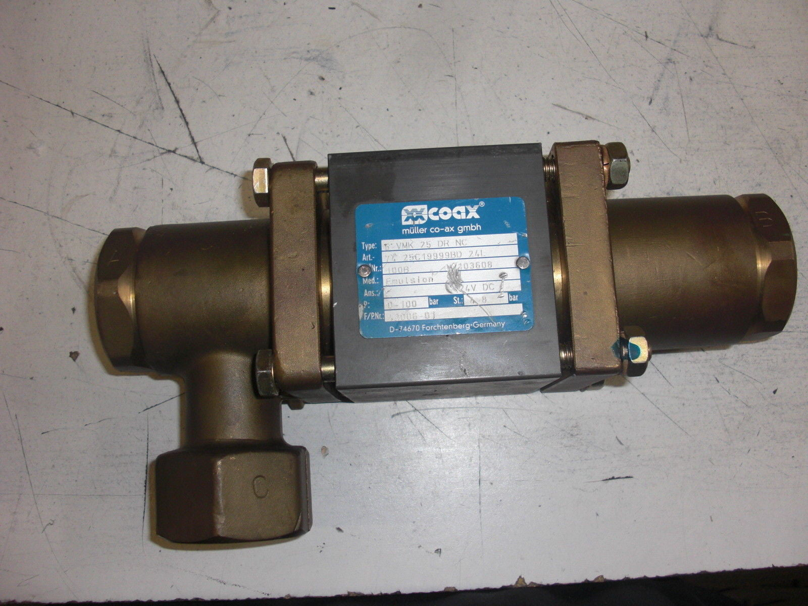 COAX 5-VMK25 DR NC MULLER COAX *USED*