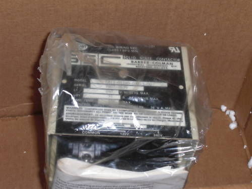 BARBER-COLMAN CB11-01240-031-3-00 SOLID STATE CONTACTOR *NEW IN BOX*