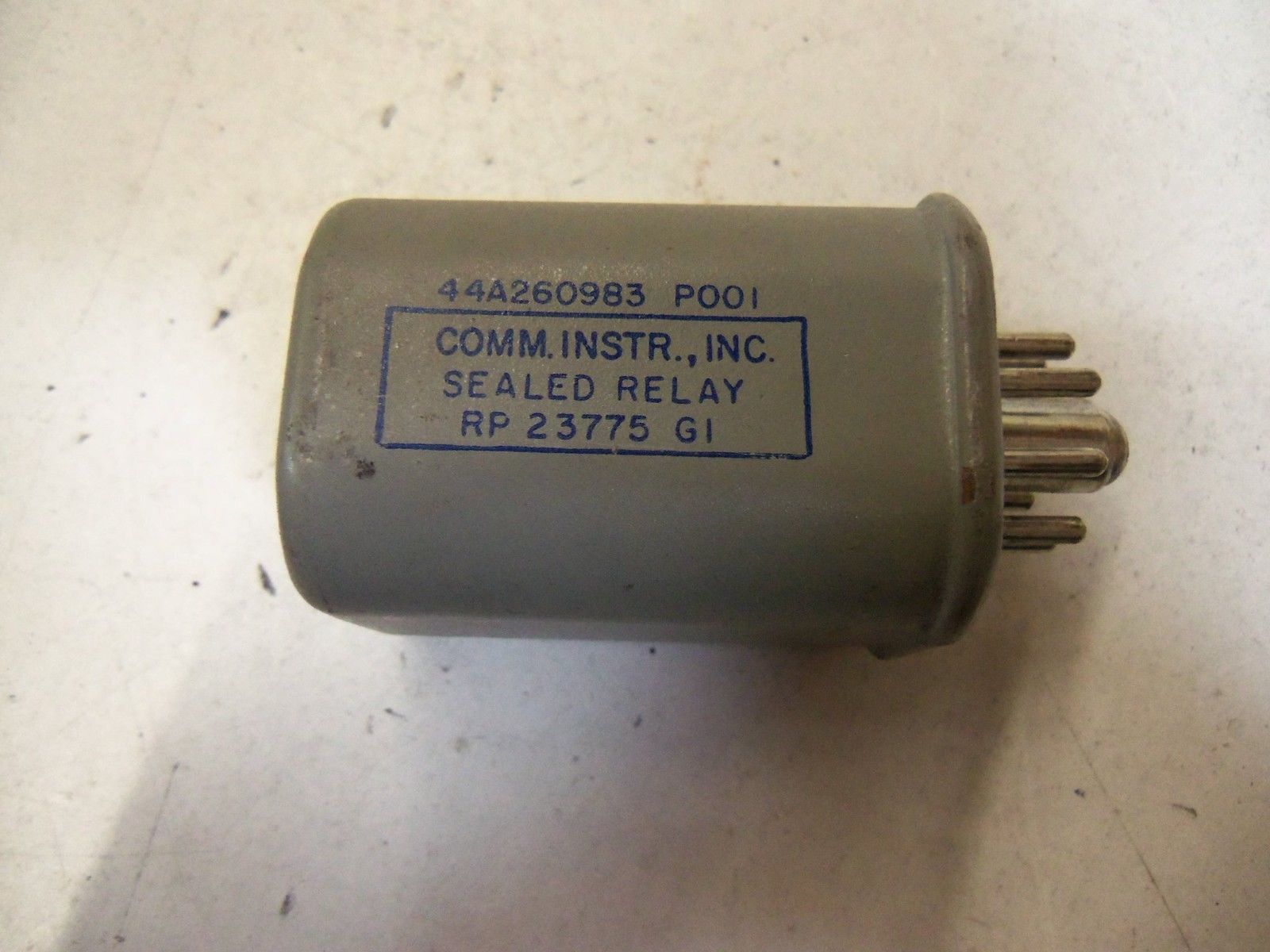 COMM. INSTR., INC. RP 23775 GI *USED*