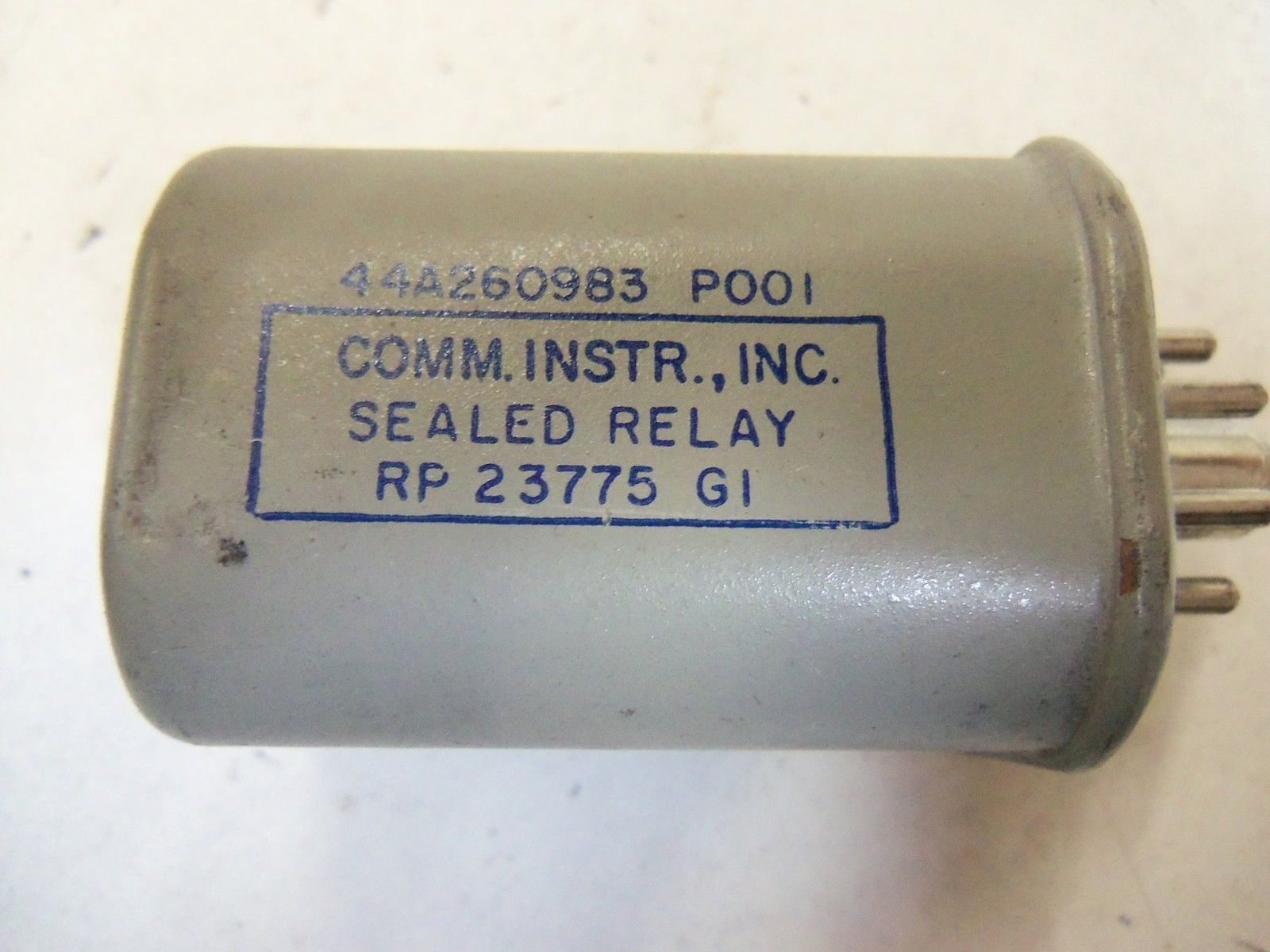 COMM. INSTR., INC. RP 23775 GI *USED*