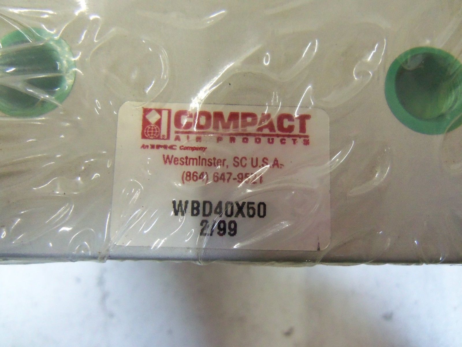 COMPACT AIR PRODUCTS WBD40X50 *NEW NO BOX*