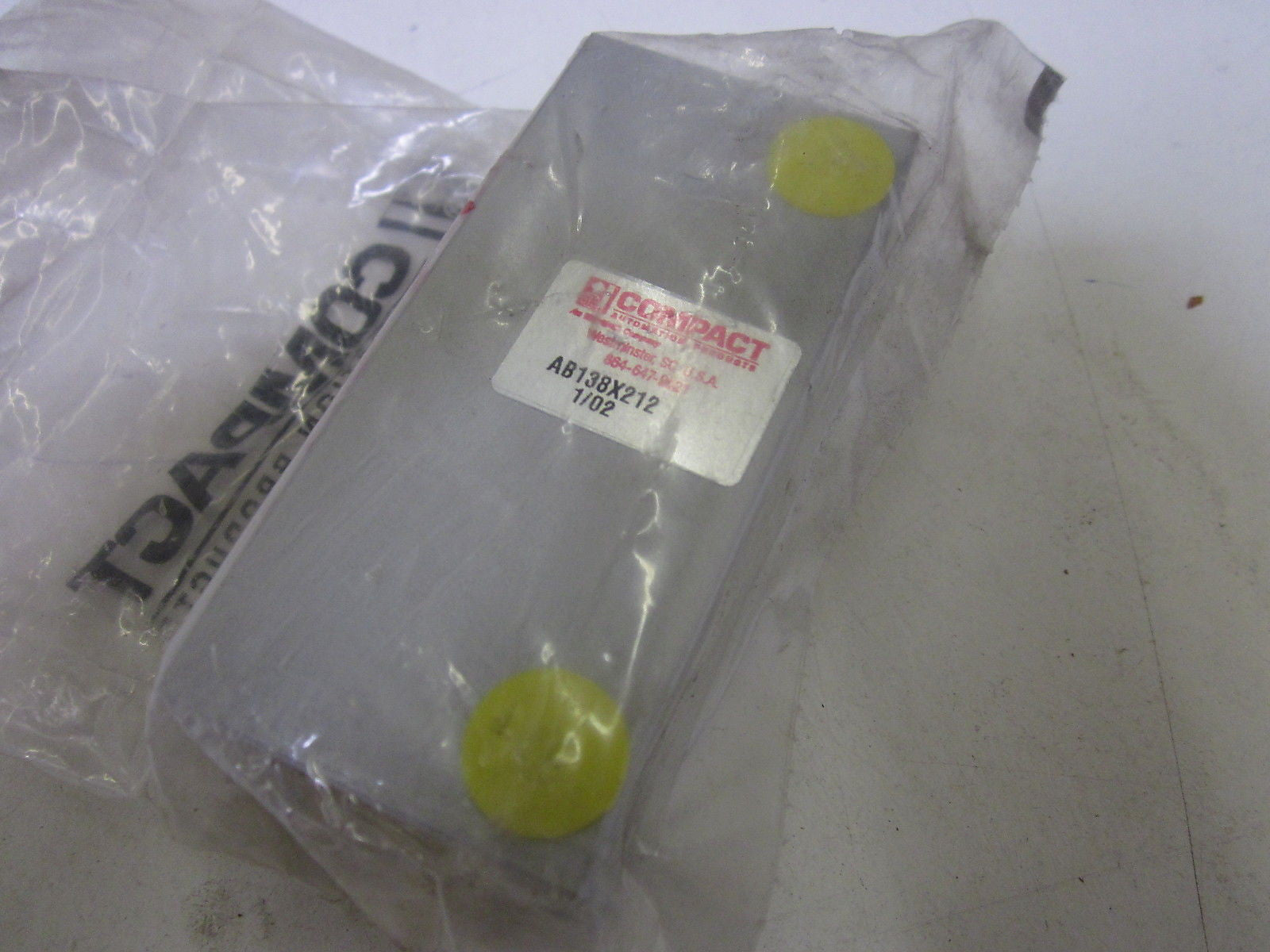 COMPACT AUTOMATION PRODUCTS AB138X212 *NEW NO BOX*