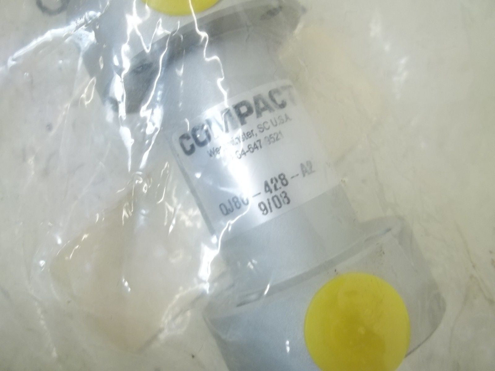 COMPACT QJ86-428-A2 PNEUMATIC CYLINDER *NEW IN A BAG*