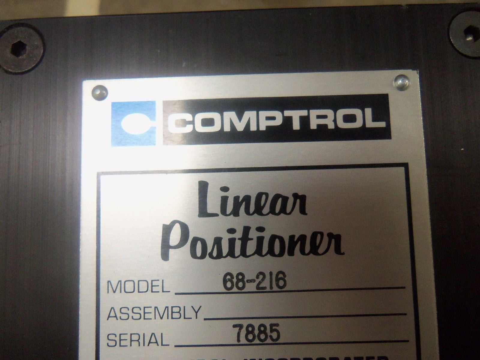 COMPTROL 68-216 LINEAR POSITIONER *USED*