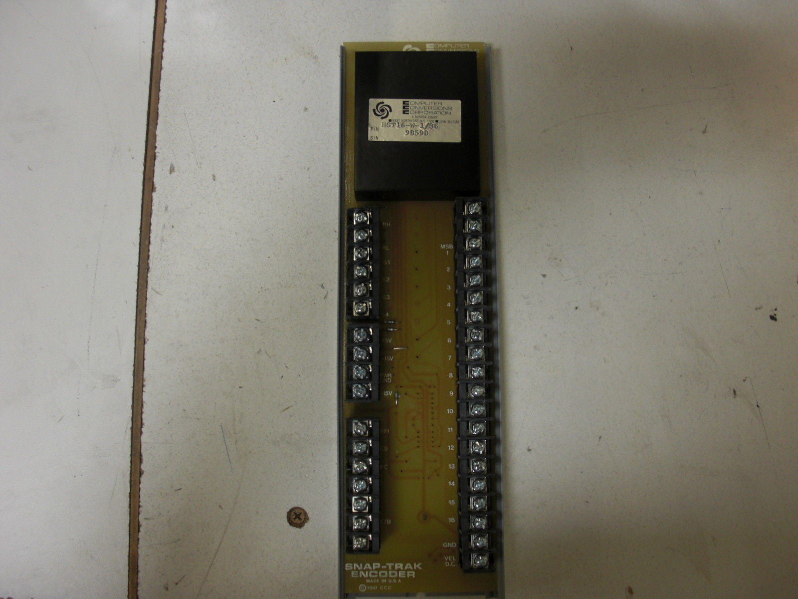 COMPUTER CONVERSION CORP HST16-W-1/36 *NEW NO BOX*