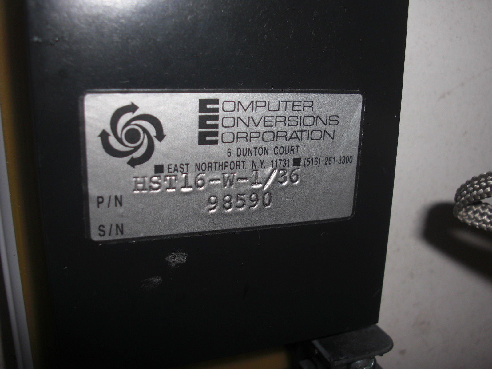 COMPUTER CONVERSION CORP HST16-W-1/36 *NEW NO BOX*
