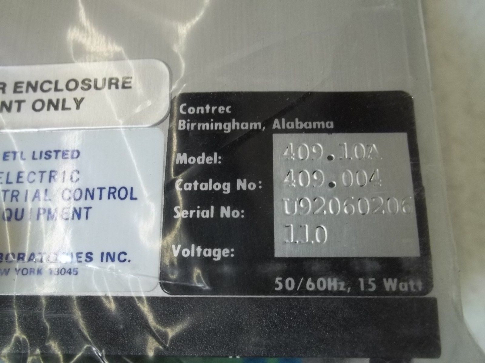 CONTREC  409.10A FLOW COMPUTER 409 *NEW IN BOX*