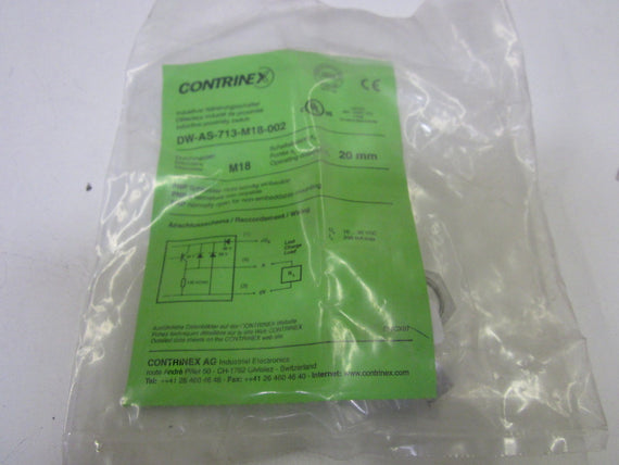 CONTRINEX DW-AS-713-M18-002 *NEW NO BOX*