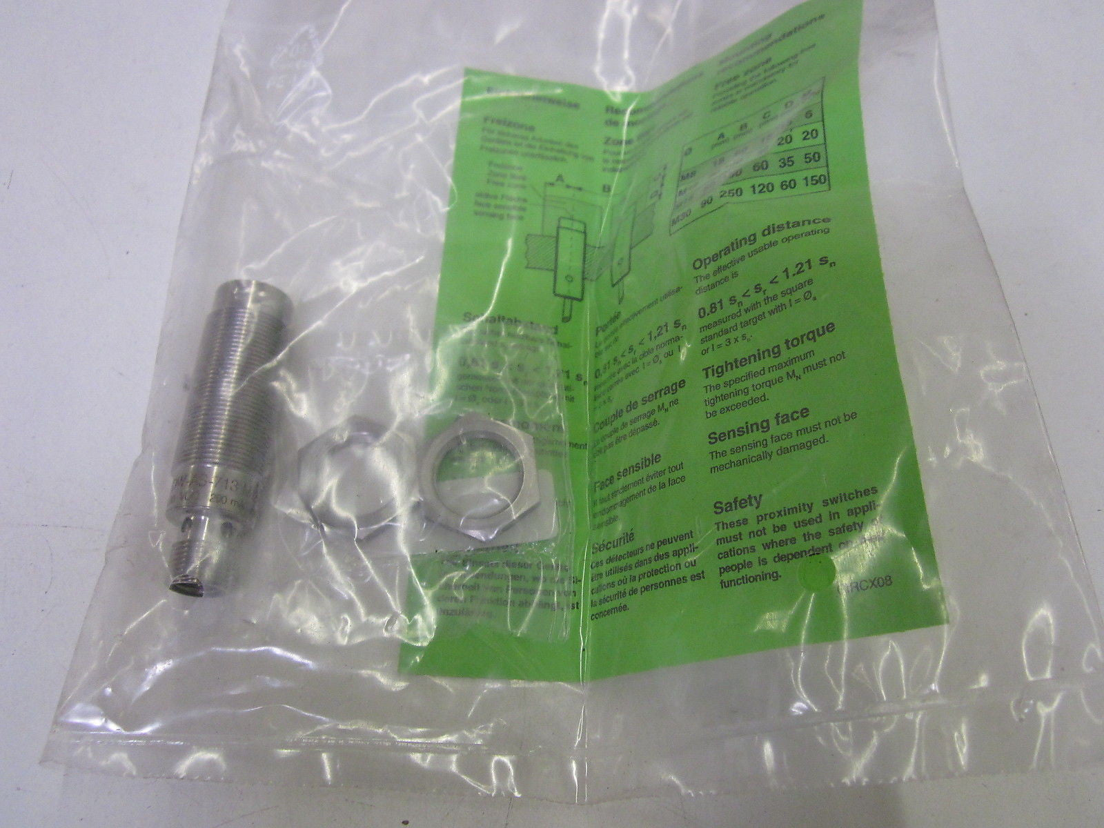 CONTRINEX DW-AS-713-M18-002 *NEW NO BOX*