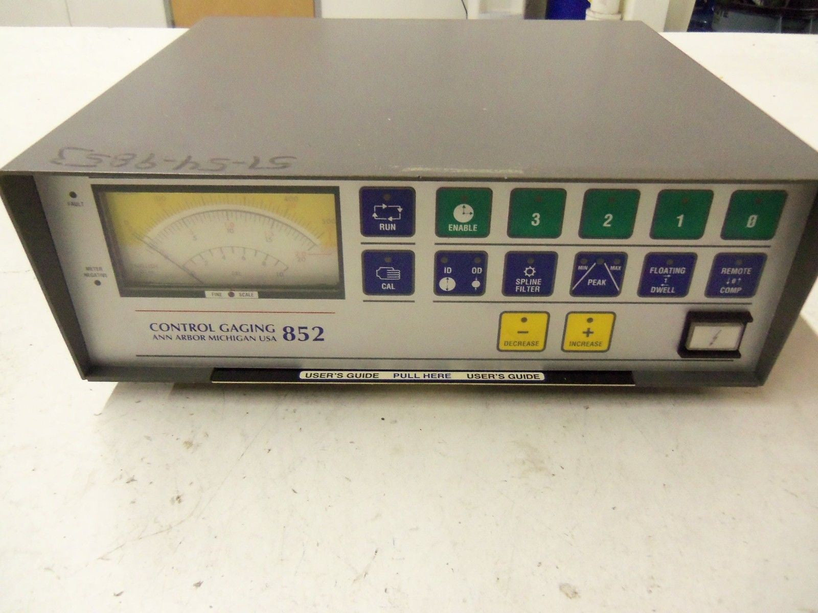 CONTROL GAGING, INC. 852/900100-1  *USED*