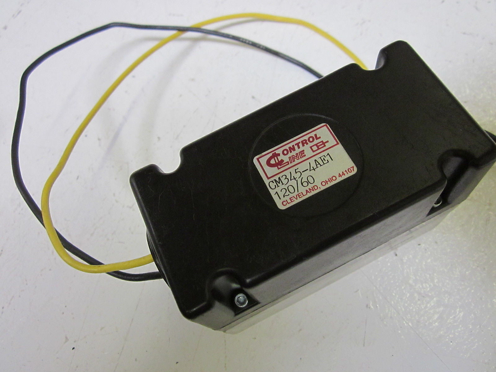 CONTROL LINE CM345-4AE1 SOLENOID VALVE 120V *USED*