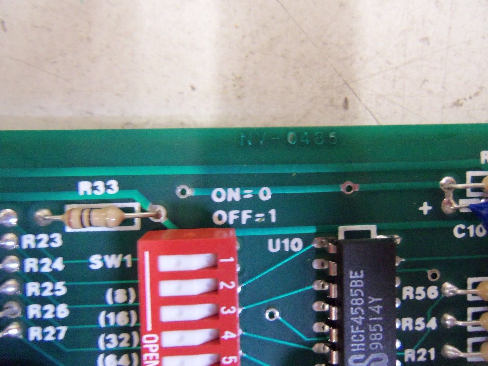 CONTROL MICRO SYSTEMS INC. NV-0485 PC BOARD *NEW NO BOX*