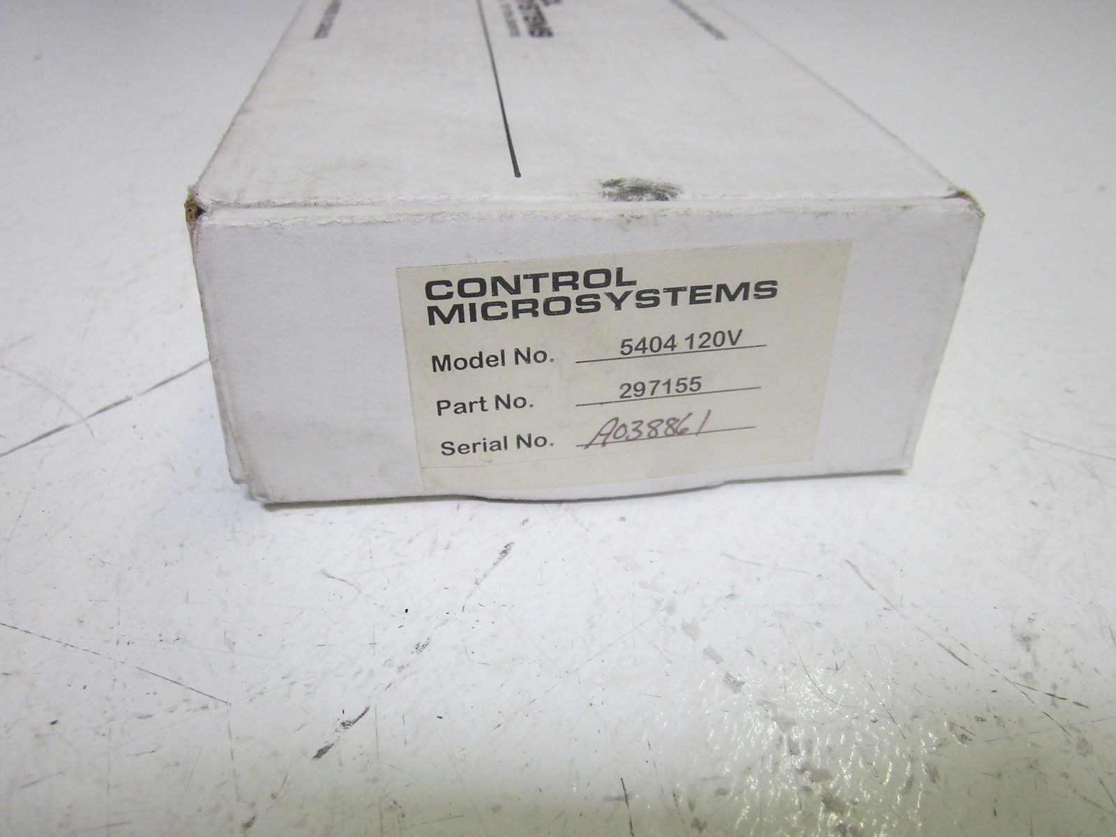CONTROL MICROSYSTEMS 5000 SERIES 5404 DIGITAL INPUT 120V *USED*