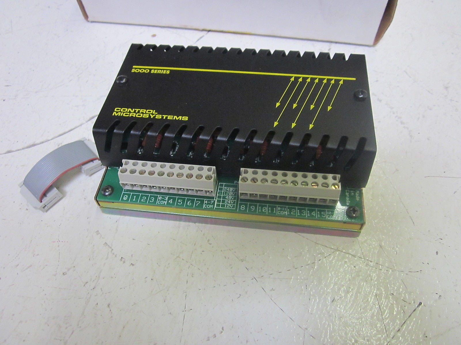 CONTROL MICROSYSTEMS 5000 SERIES 5404 DIGITAL INPUT 120V *USED*