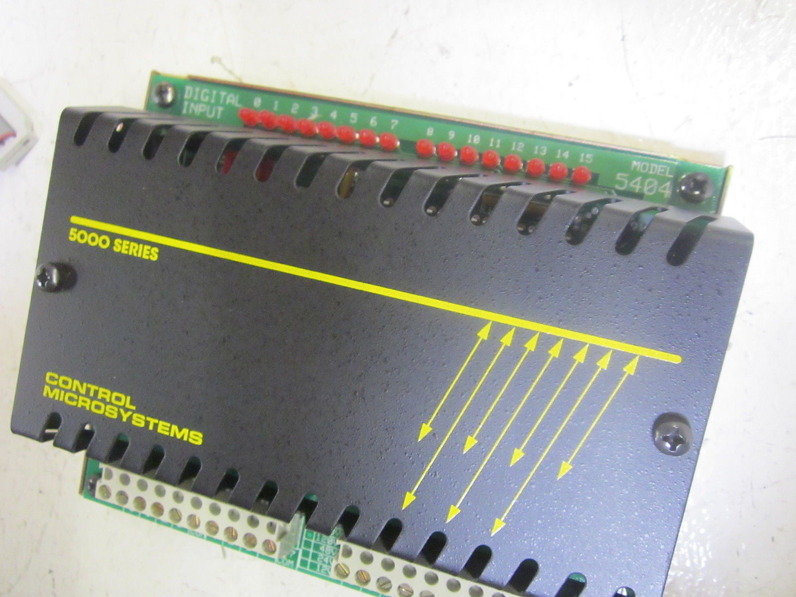 CONTROL MICROSYSTEMS 5000 SERIES 5404 DIGITAL INPUT 120V *USED*
