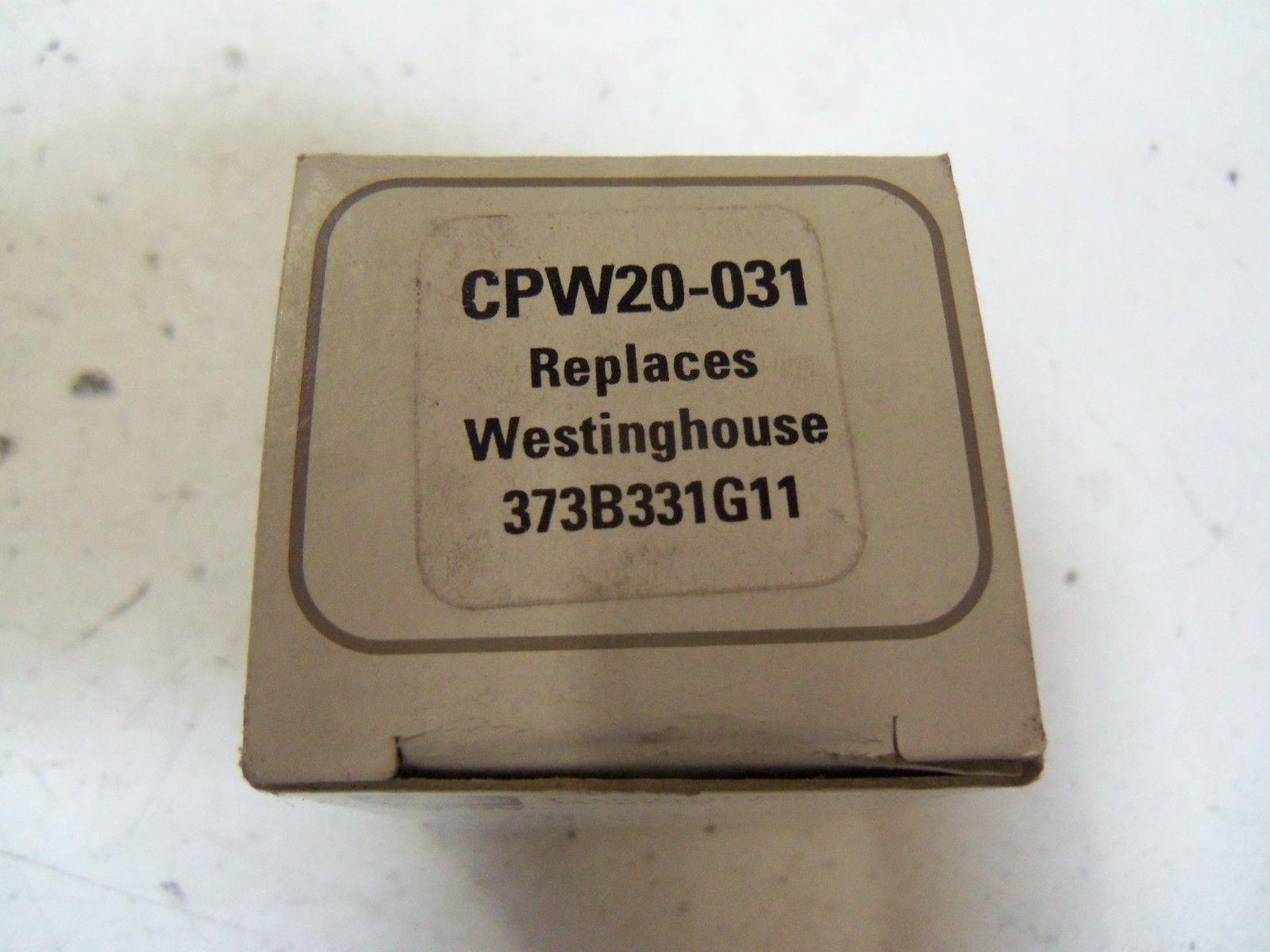 CONTROL PARTS WAREHOUSE CPW20-031 *NEW IN BOX*