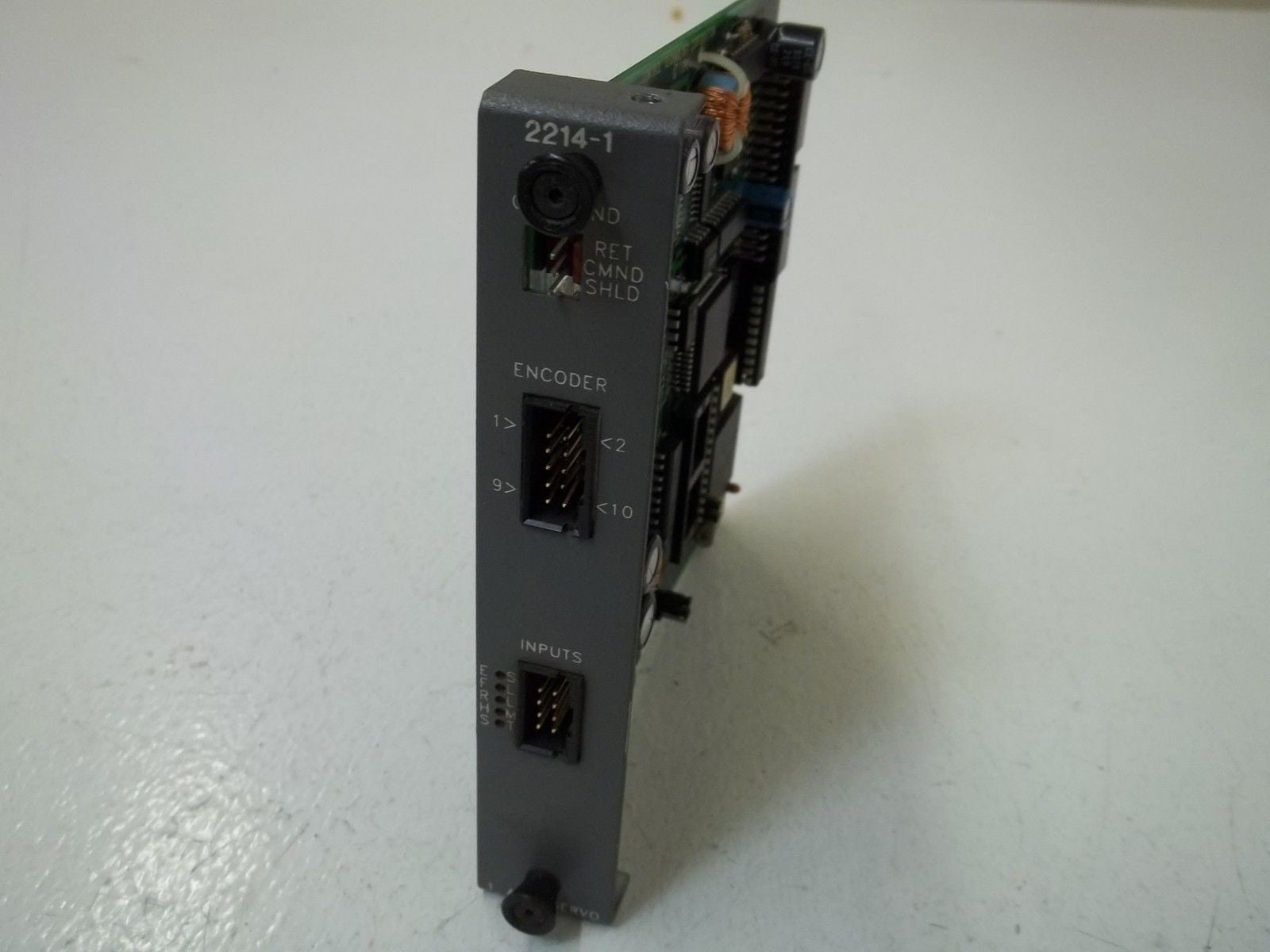 CONTROL TECHNOLOGY CORP. MODEL 22014-1 SERVO MODULE SINGLE/DUAL AXIS *USED*