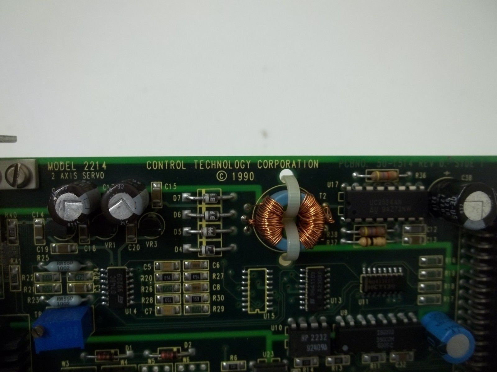 CONTROL TECHNOLOGY CORP. MODEL 22014-1 SERVO MODULE SINGLE/DUAL AXIS *USED*