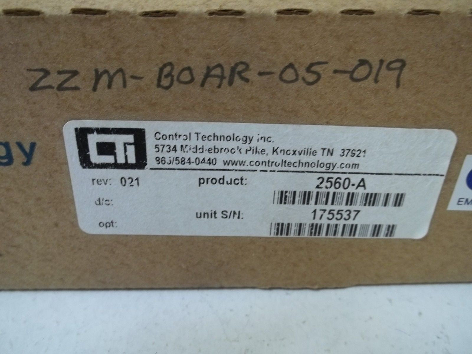 CONTROL TECHNOLOGY 901C-2560-A ISOLATED OUTPUT MODULE *FACTORY SEALED*