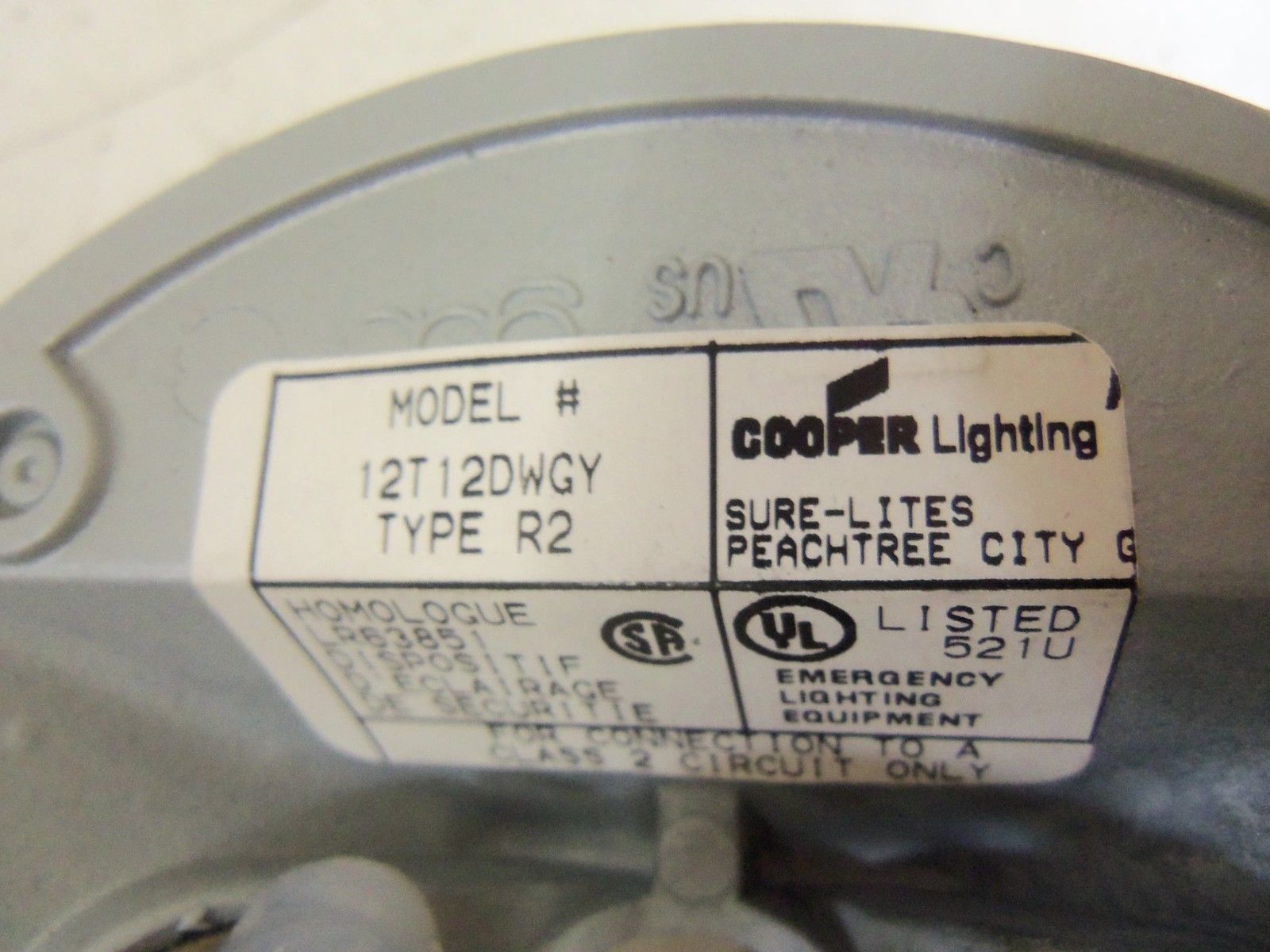 COOPER 12T12DWGY *USED*