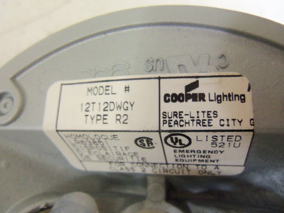 COOPER 12T12DWGY *USED*