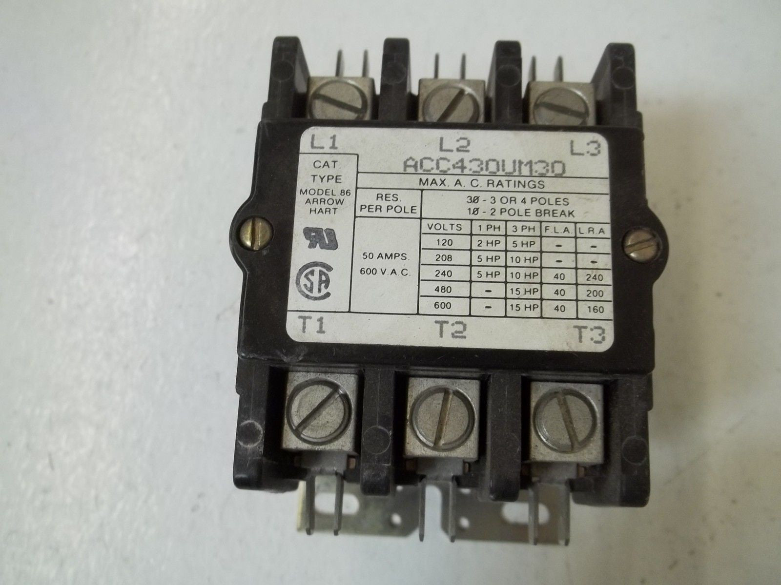 COOPER ACC430UM30 INDUSTRIAL CONTROL *USED*