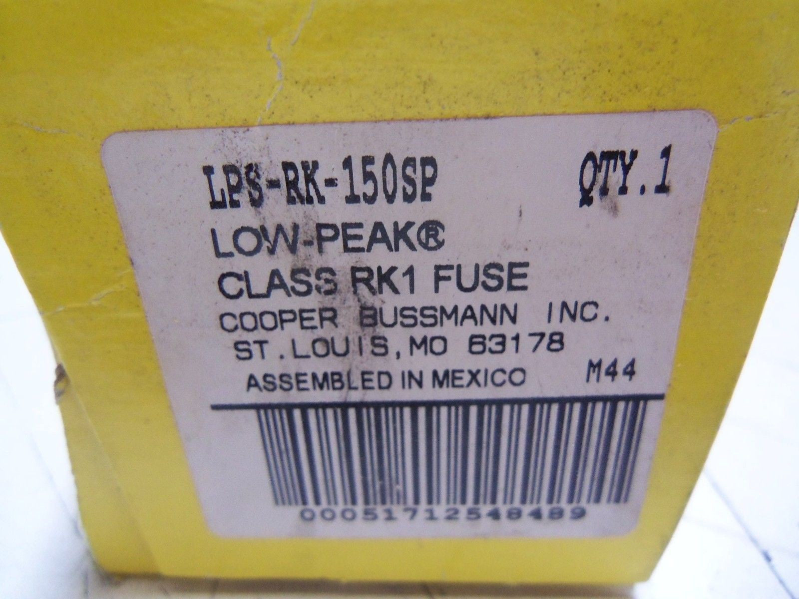 COOPER LPS-RK-150SP FUSE  *SEALED*