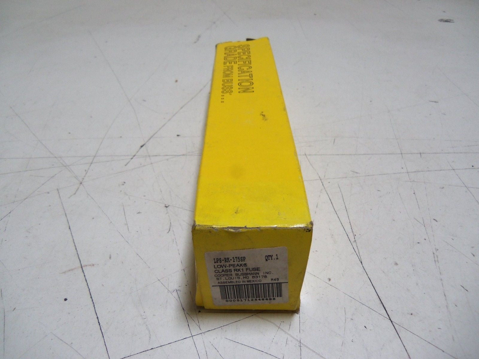 COOPER LPS-RK-175SP FUSE 600VAC *NEW IN BOX*