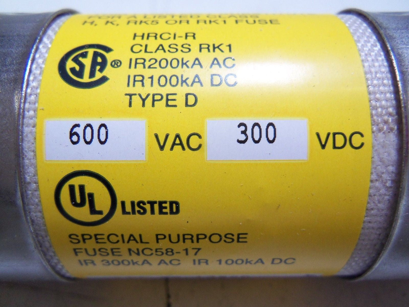COOPER LPS-RK-175SP FUSE 600VAC *NEW IN BOX*