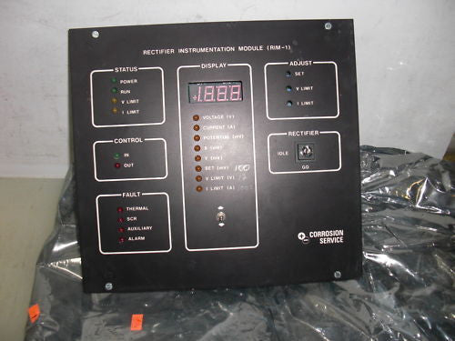 CORROSION SERVICE RECTIFIER INSTRUMENTATION MOD. RIM-1 (NO KEYS) *NEW NO BOX*