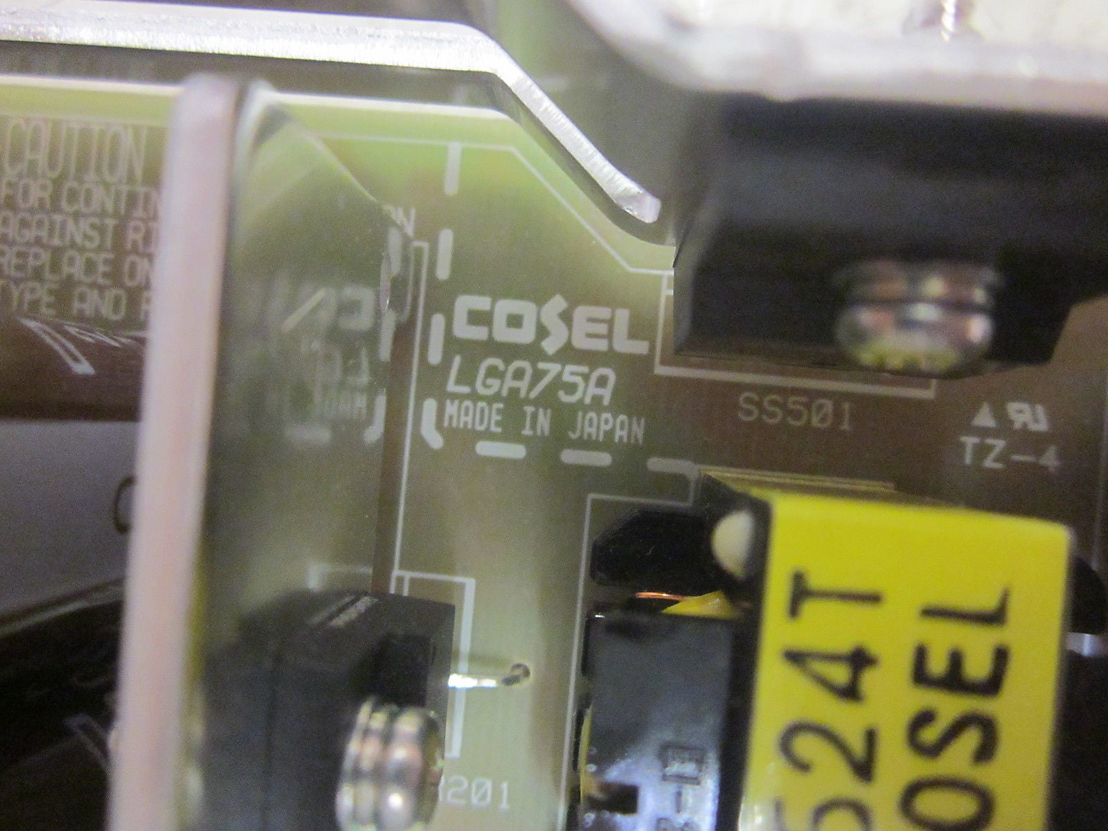 COSEL LGA75A-24-H POWER SUPPLY 24V 3.2A 100-120VAC  *NEW IN BOX*