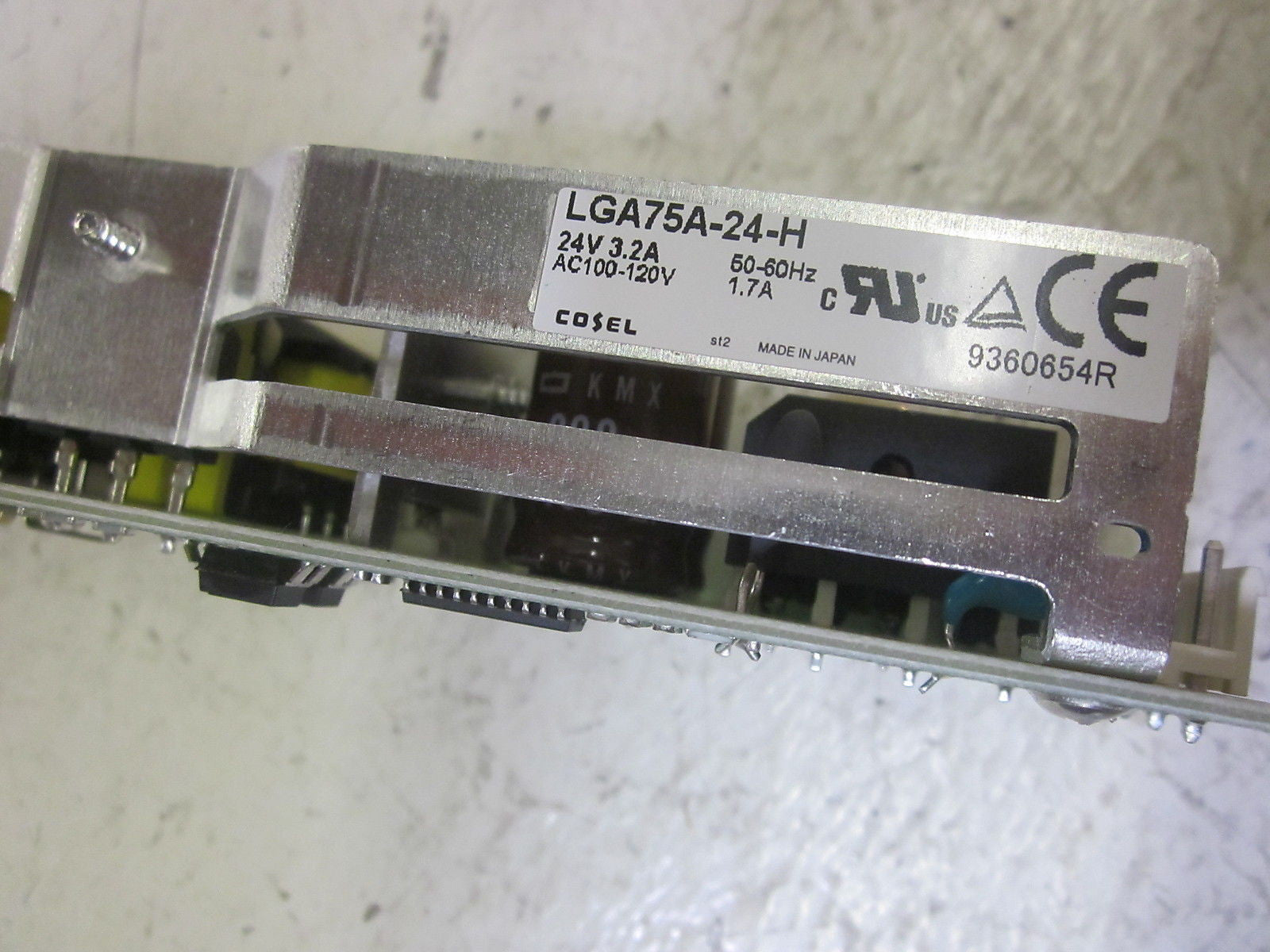 COSEL LGA75A-24-H POWER SUPPLY 24V 3.2A 100-120VAC  *NEW IN BOX*