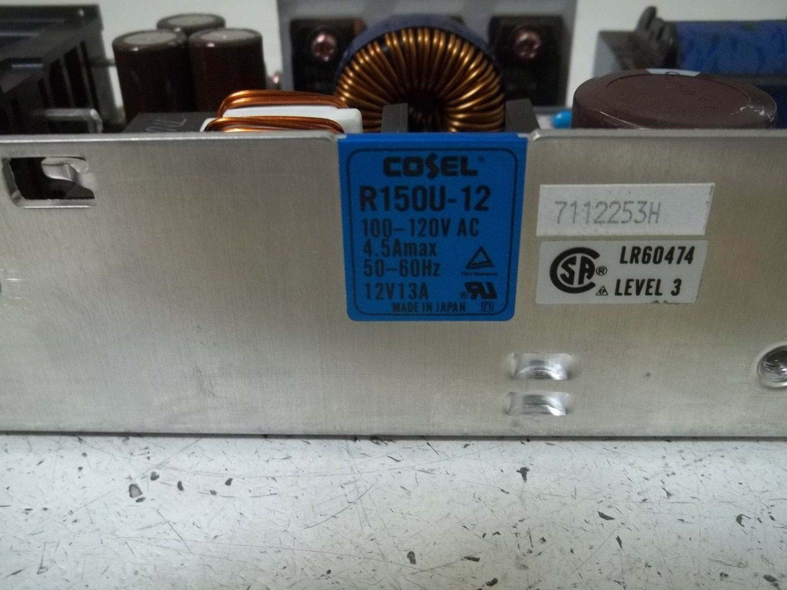 COSEL R150U-12 POWER SUPPLY R/RR SERIES *NEW IN BOX*